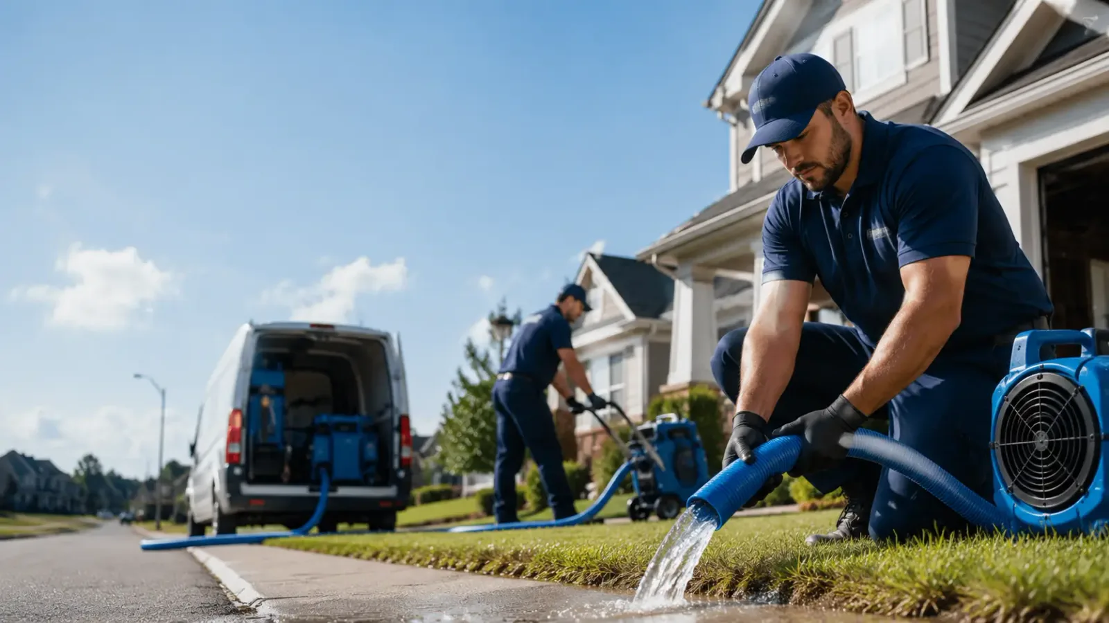Flood Damage Restoration in Vera, OK